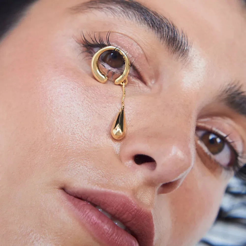 Simple Personality Tassel Drop Pendant Ear Bone Clip New Feminine Exquisite Party Accessories 2024