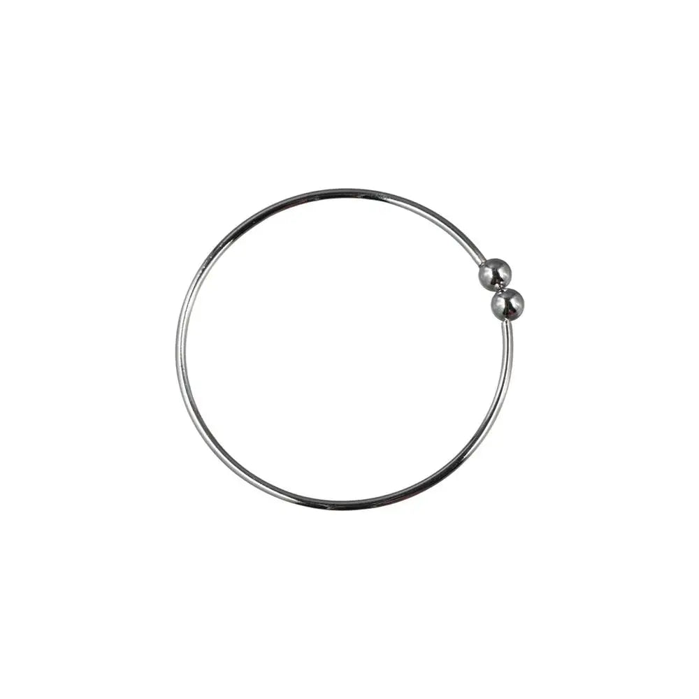 Best Quality Wholesale Silver Plated Bracelet Adjustable Bangles Fashion Jewelry Mens/Womens